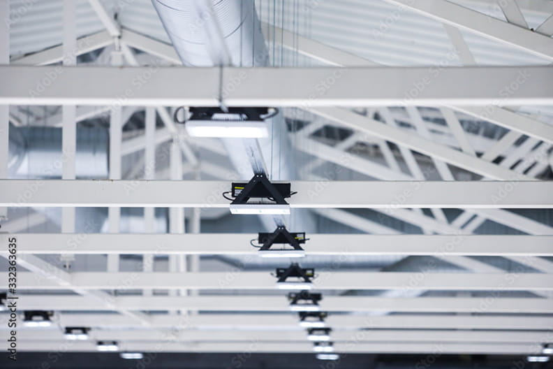 株式会社バイウィルの事業：照明設備の導入のイメージ画像です。